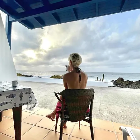 Seashell House On The Frontline Of The Ocean